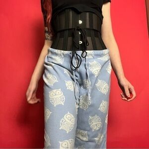 Blue and white owl PJ pants🤍💙​​​​​​​​​​​​​​​​​​